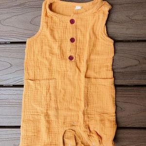 Infant toddler cotton onesie unisex 12m